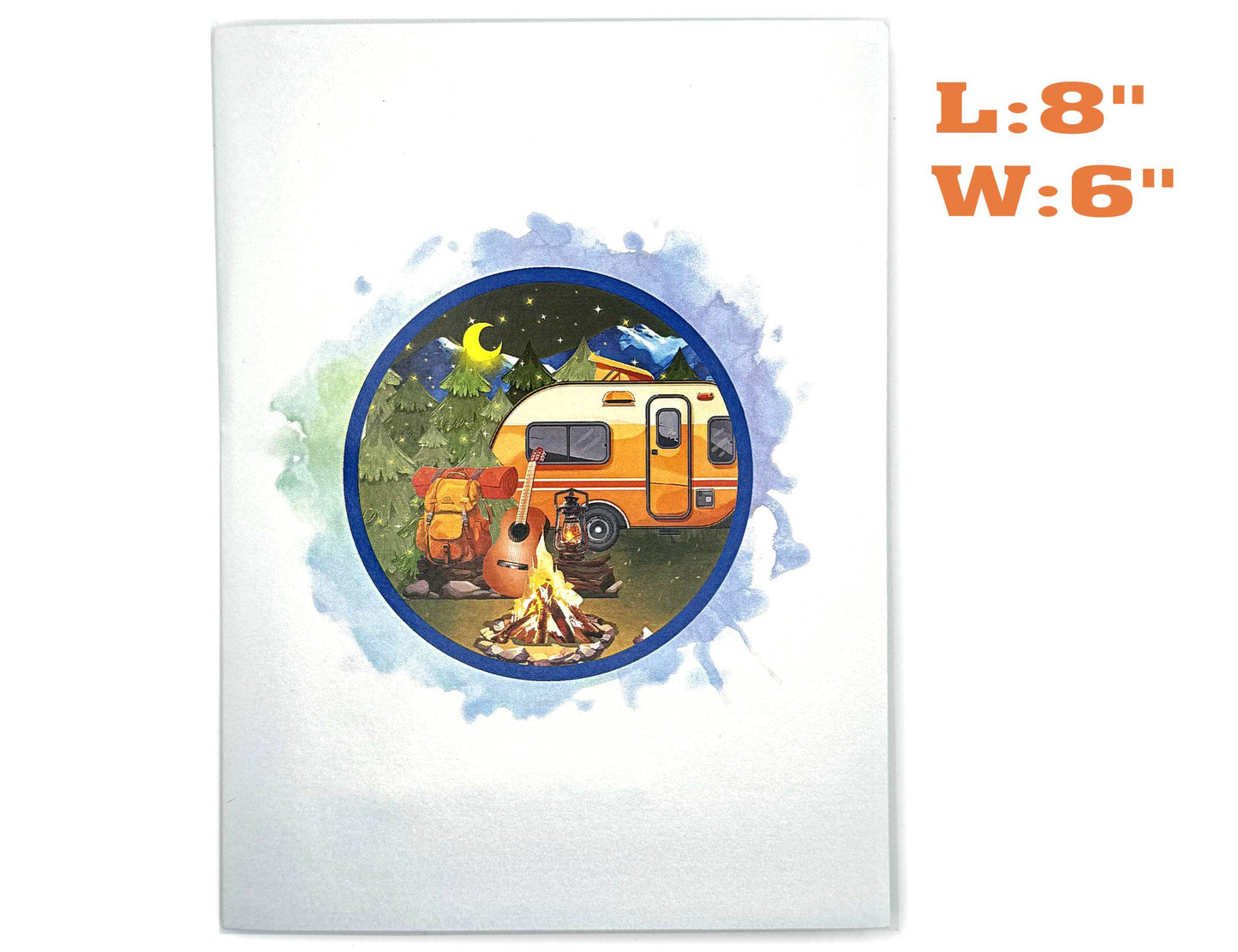 Campfire Memories Pop-Up Card