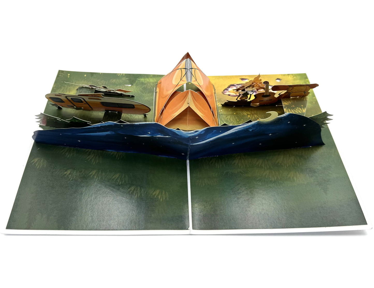 Campfire Memories Pop-Up Card