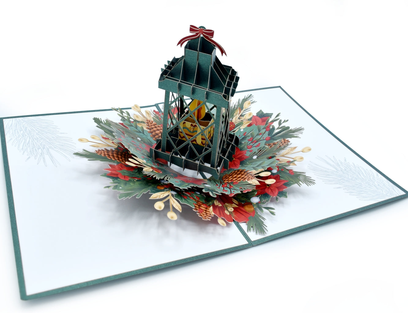 Christmas Lantern Pop Up Card