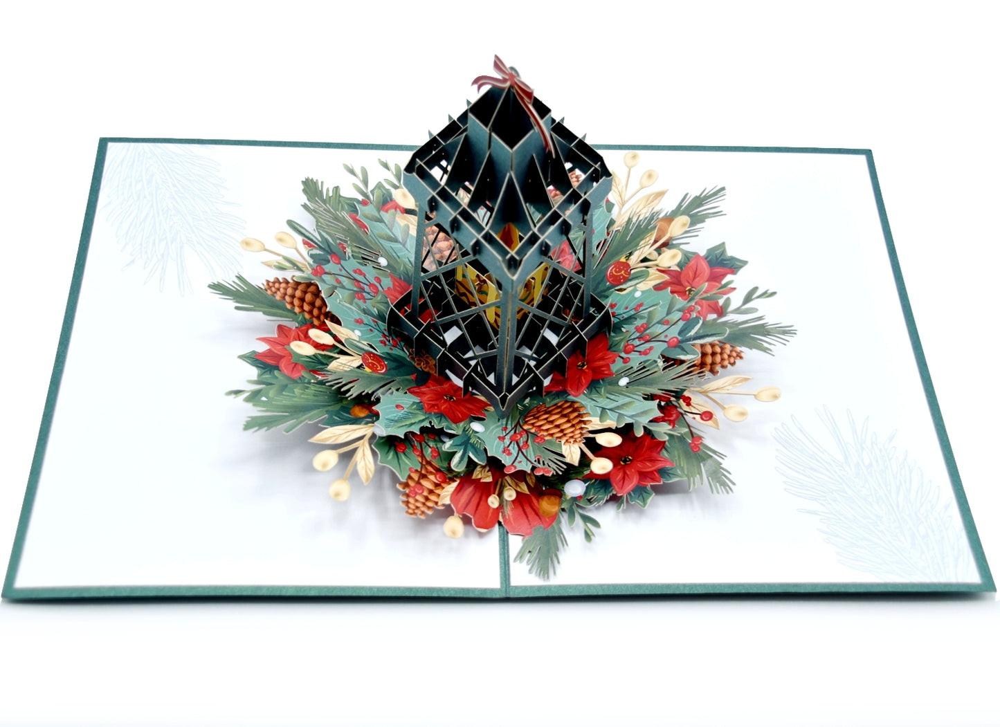 Christmas Lantern Pop Up Card