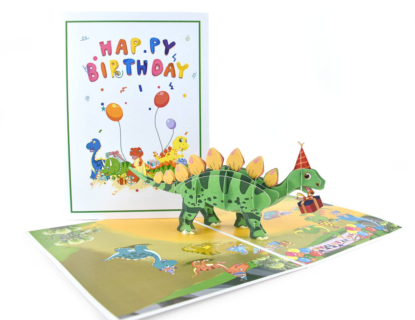 Dino-Rific Birthday Blast Pop Up Card