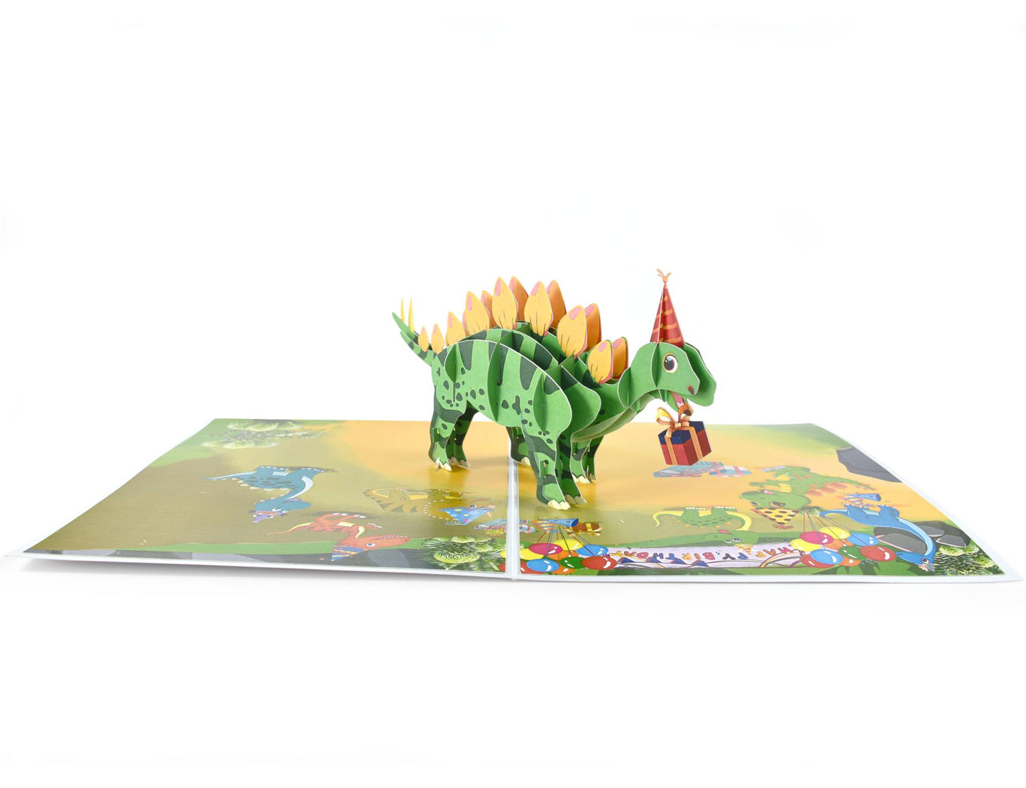 Dino-Rific Birthday Blast Pop Up Card