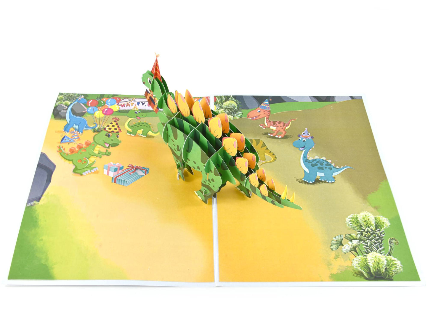 Dino-Rific Birthday Blast Pop Up Card