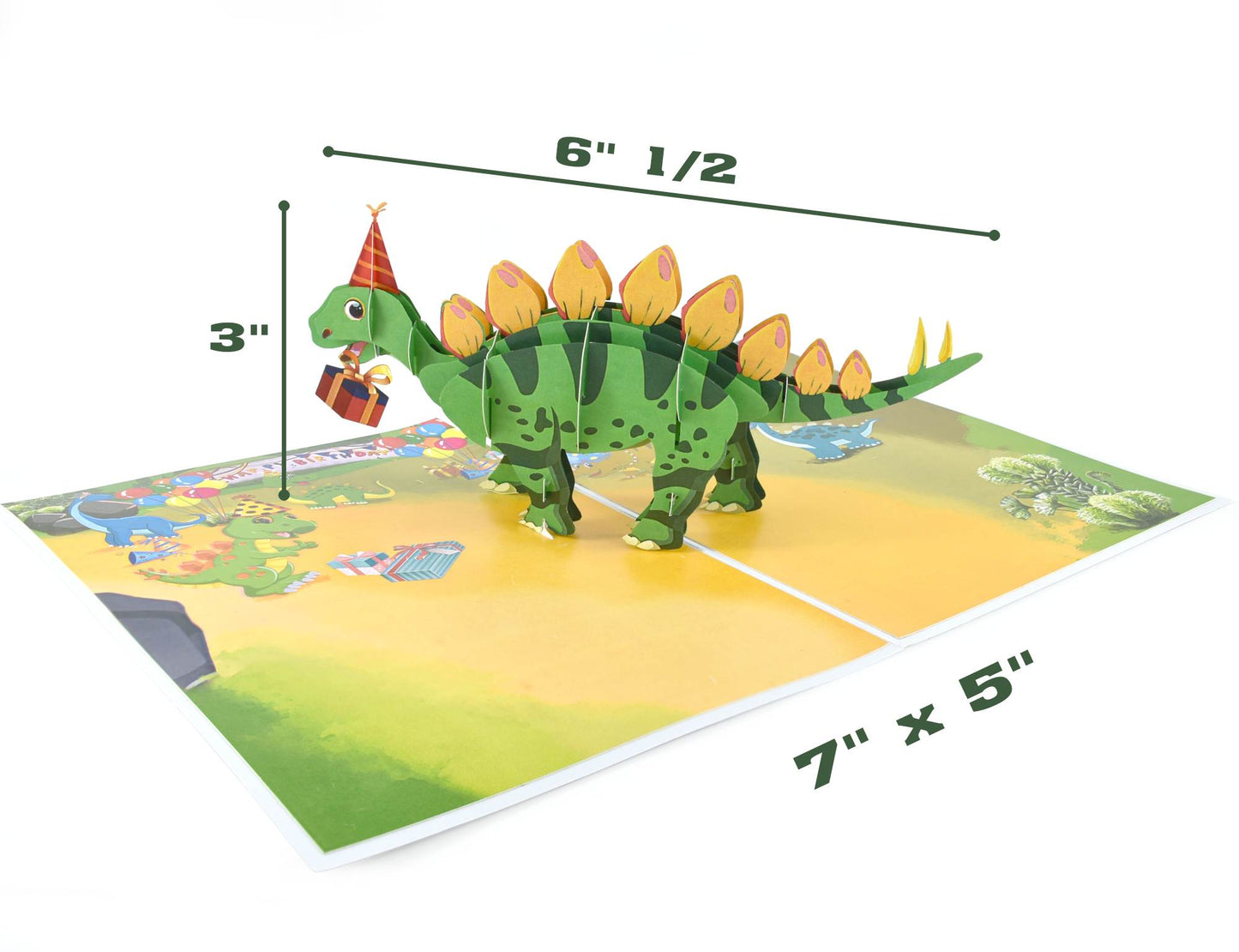 Dino-Rific Birthday Blast Pop Up Card