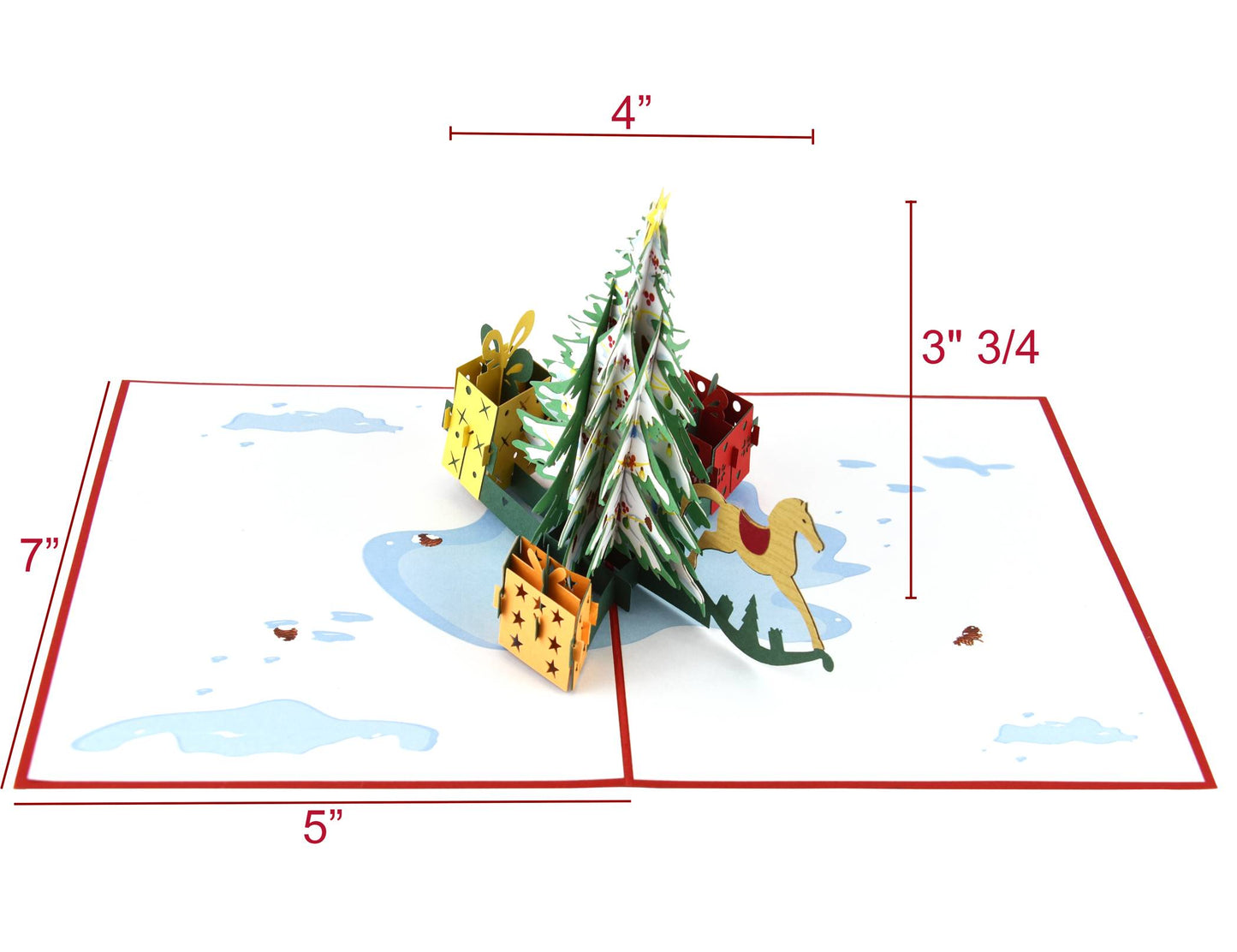 Christmas Tree Pop Up Card