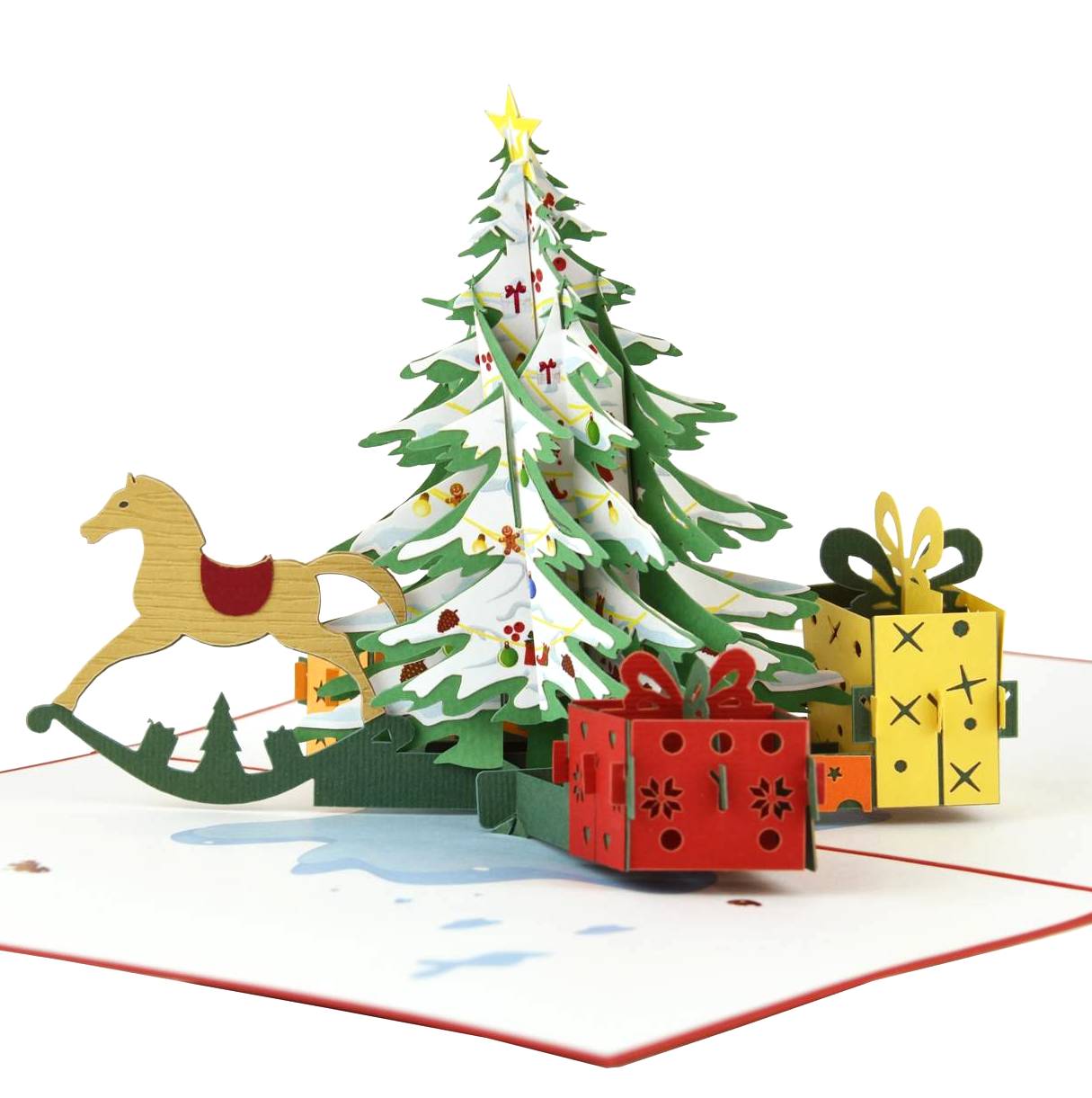Christmas Tree Pop Up Card