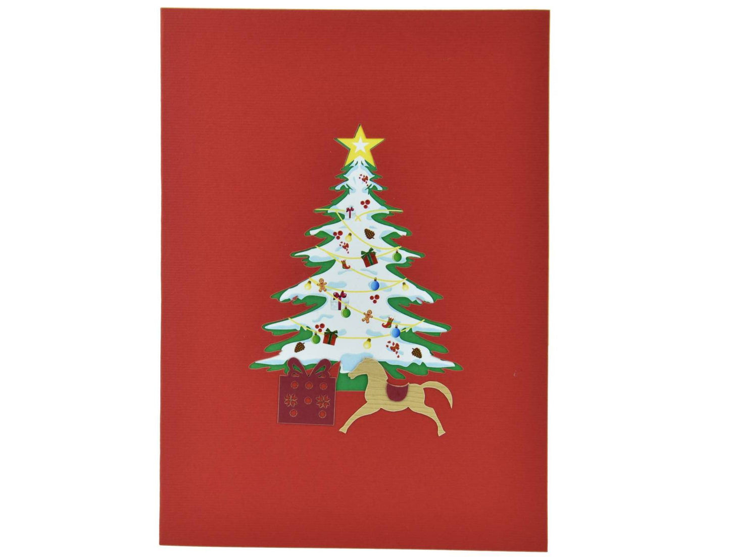 Christmas Tree Pop Up Card