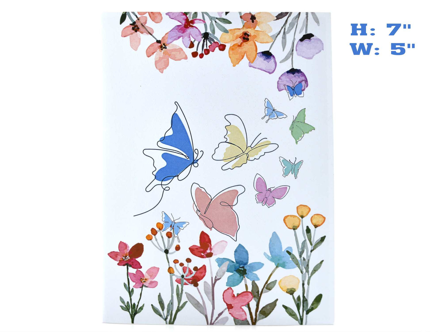 Blue Butterfly Pop Up Card