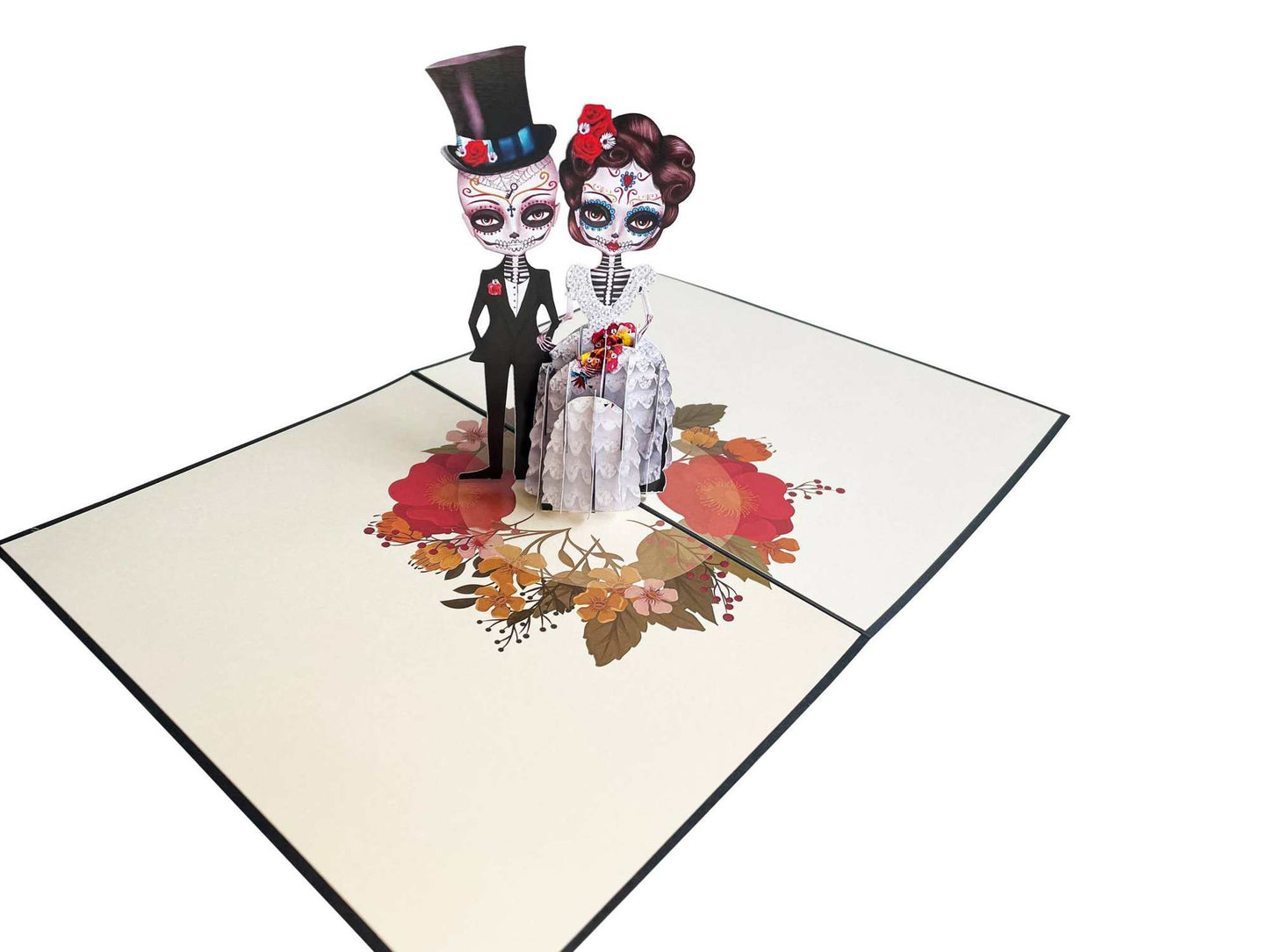 Corpse Couple Pop Up Card