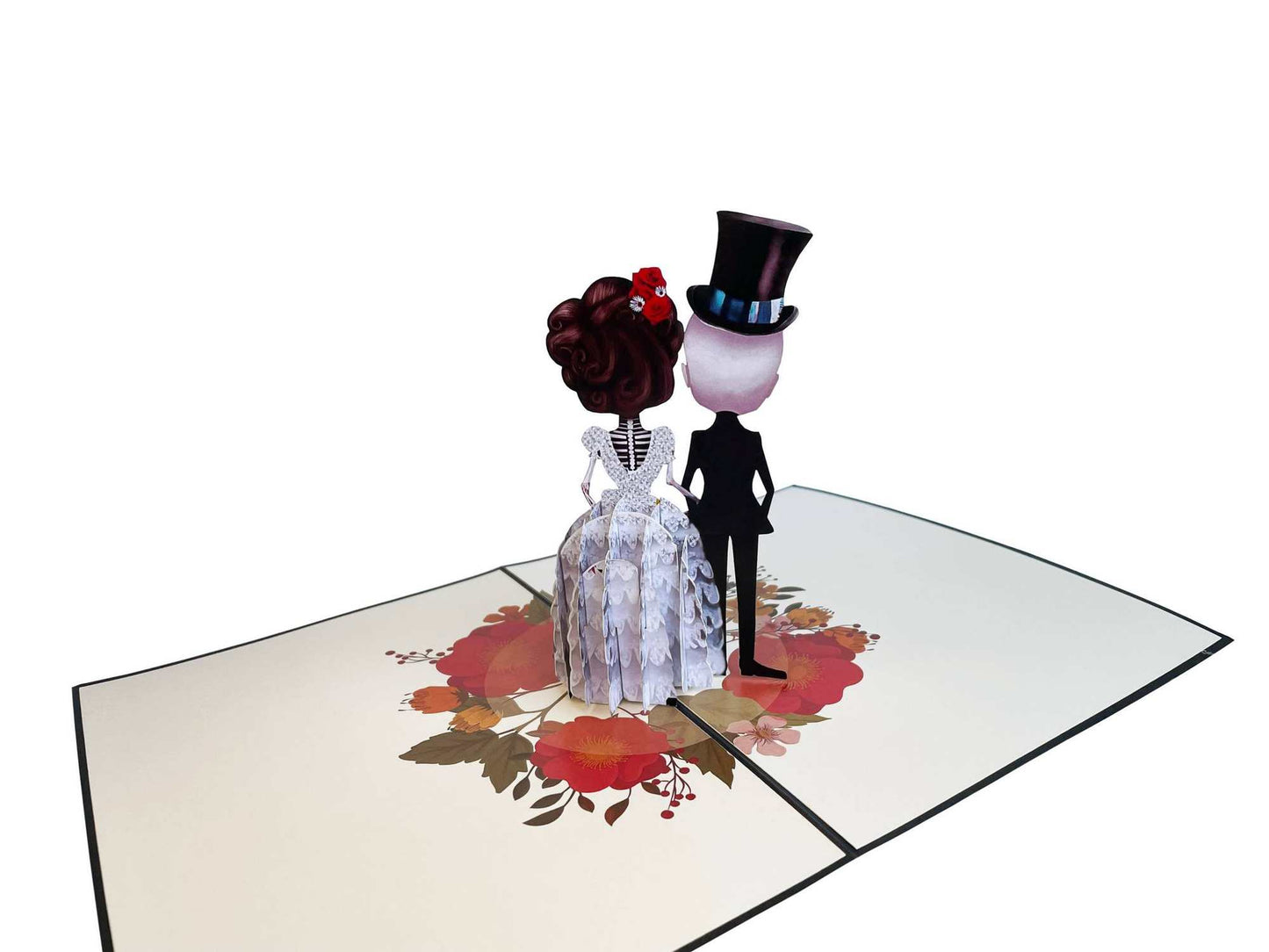 Corpse Couple Pop Up Card