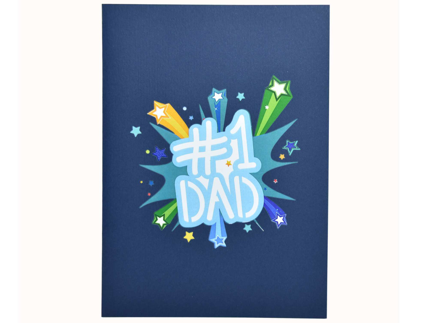 No 1 Dad Pop Up Card