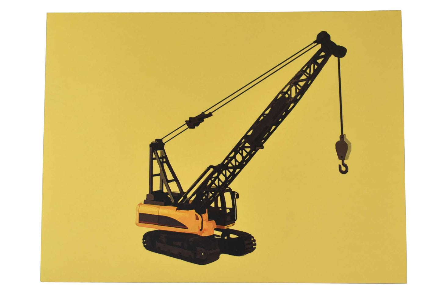 Crane truck, Builder Pop Up Card