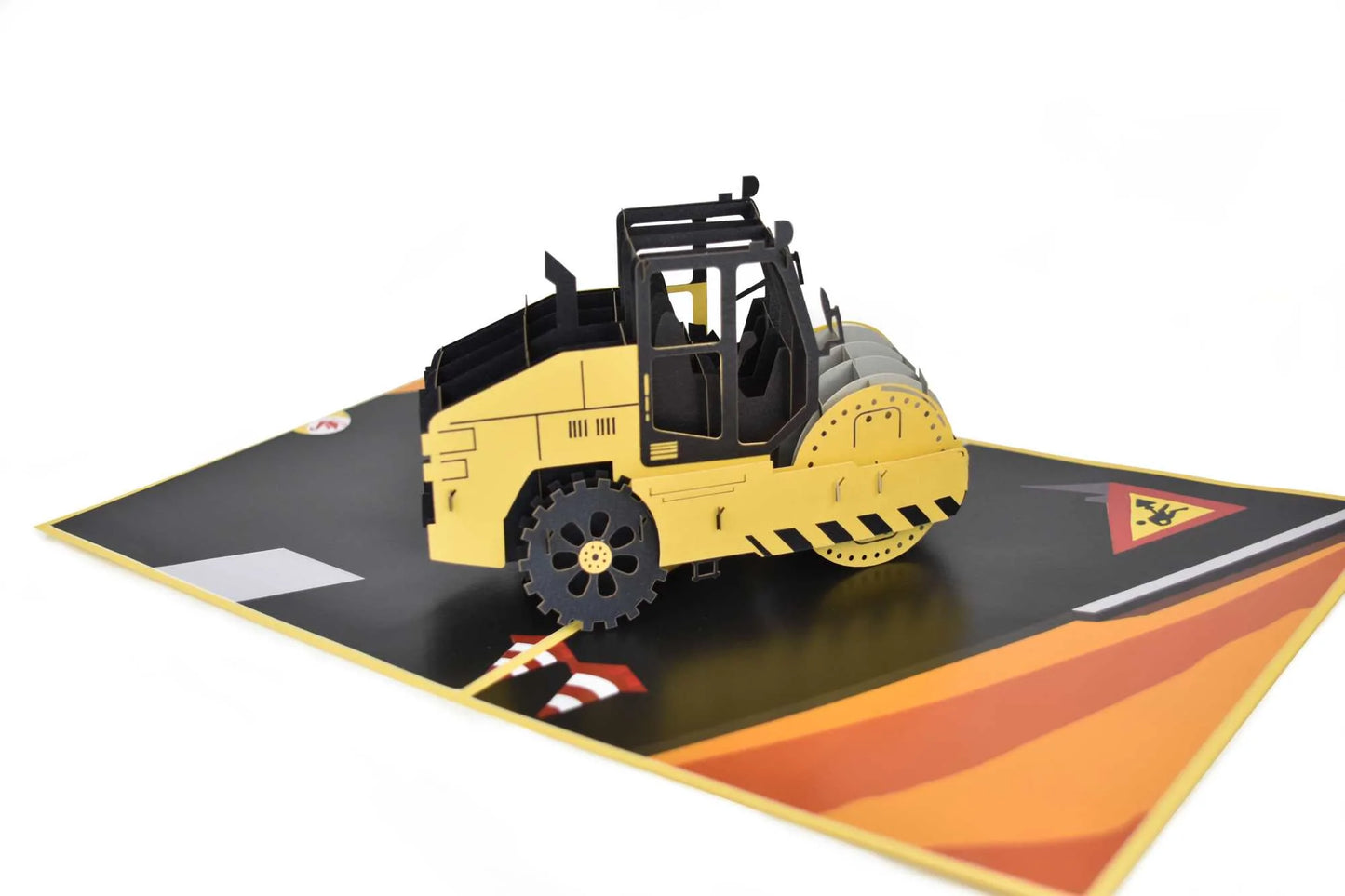Roller truck, Builder Pop Up Card