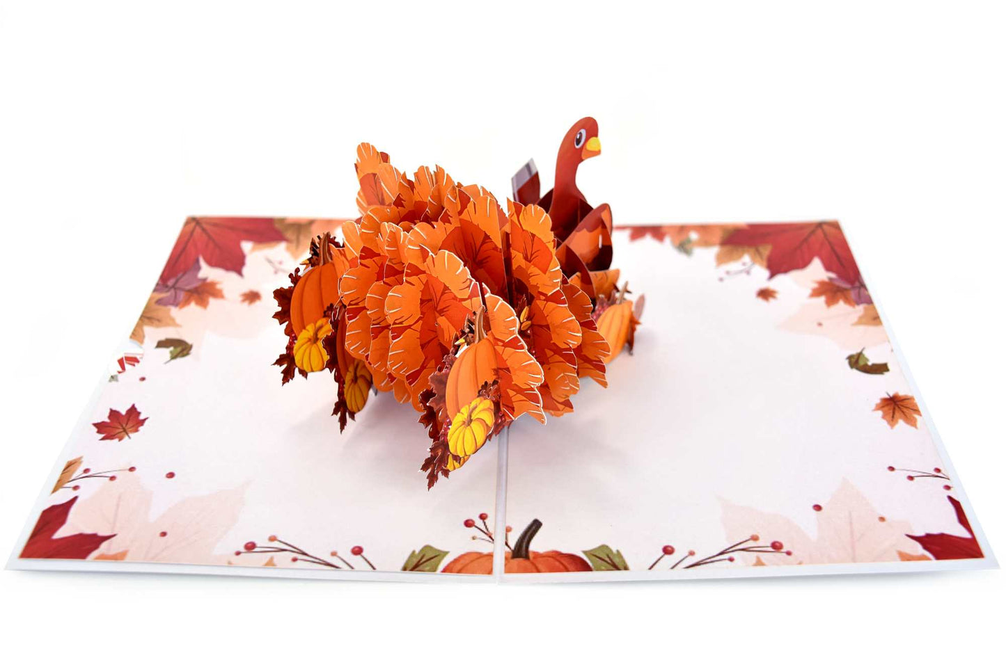 Happy Thanksgiving Turkey Pop Up Card