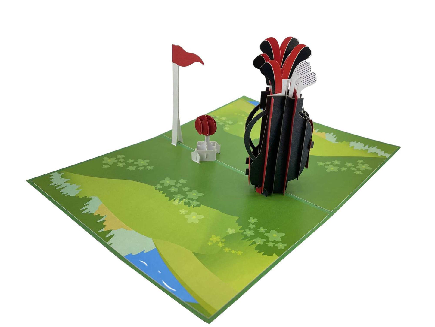 Golf Pop Up Card
