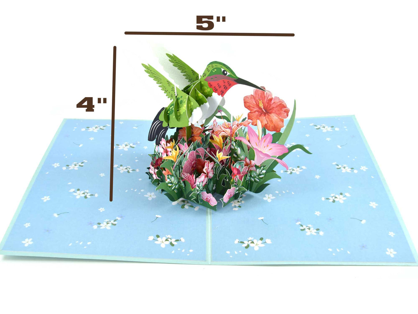 Hummingbird Pop Up Card