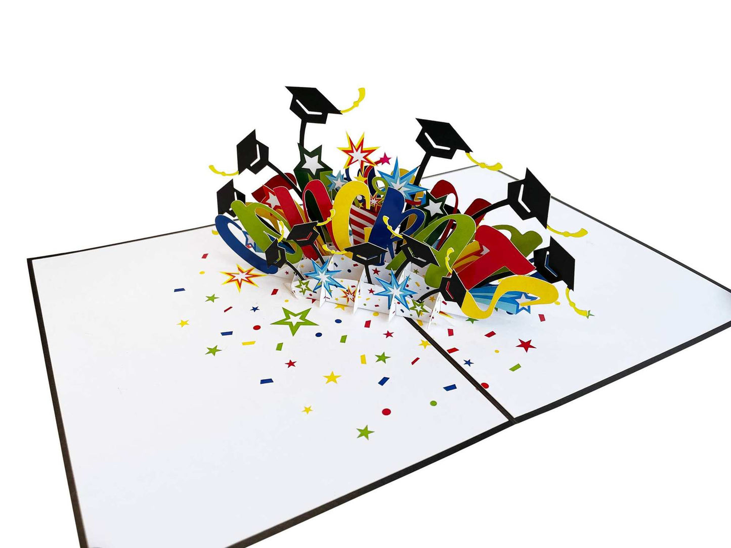 Congrats Graduation Pop Up Card