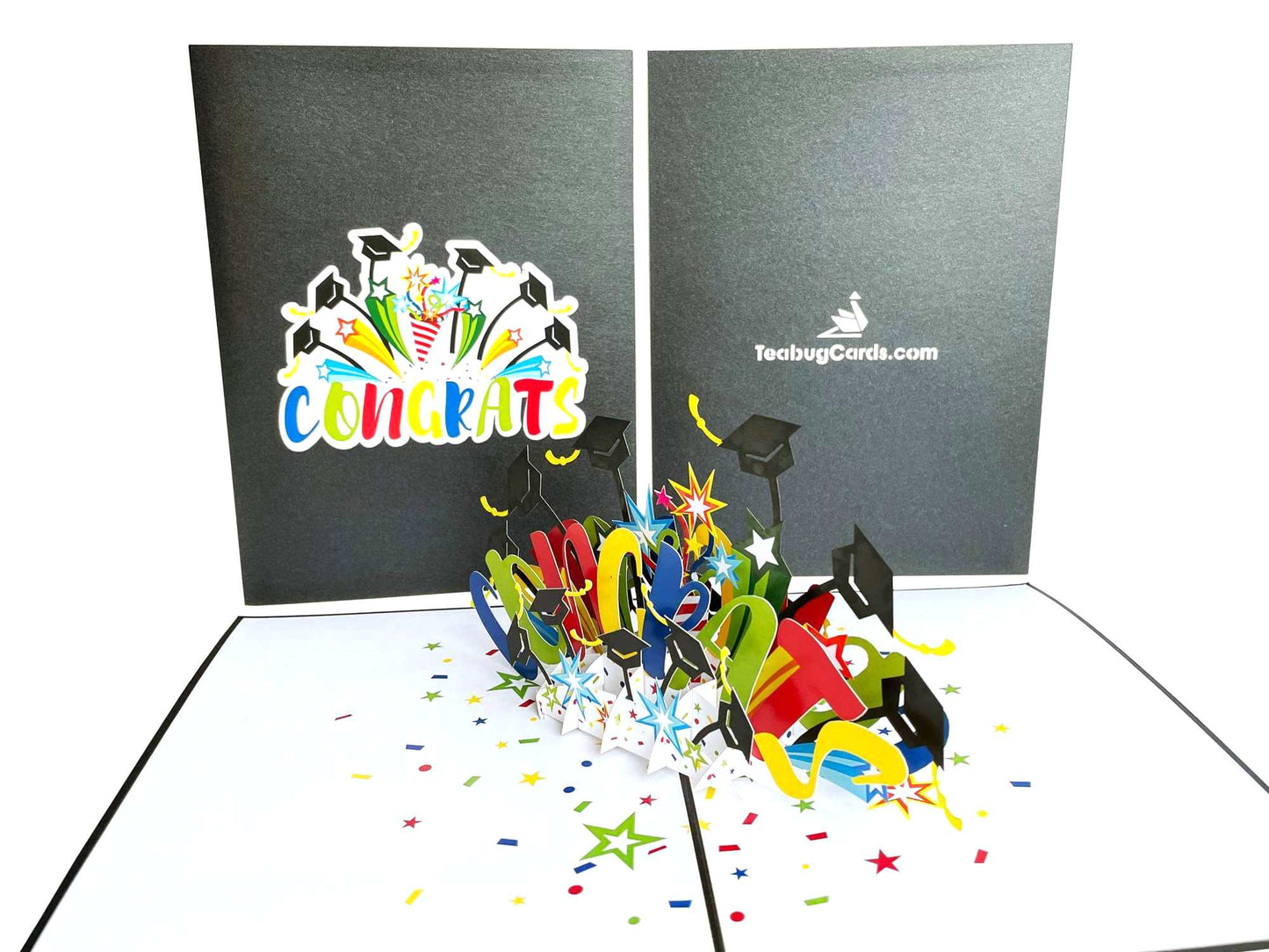 Congrats Graduation Pop Up Card
