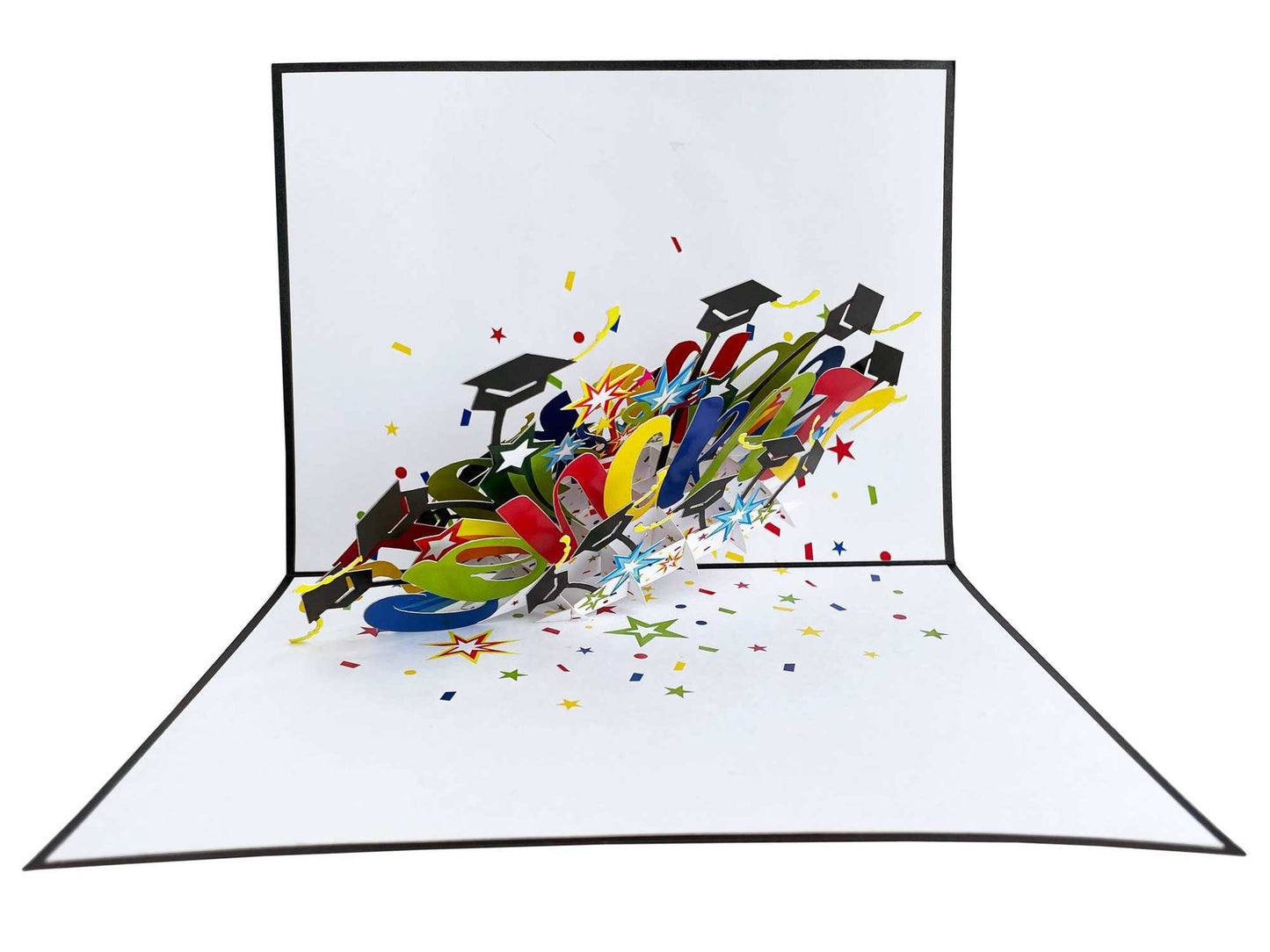 Congrats Graduation Pop Up Card