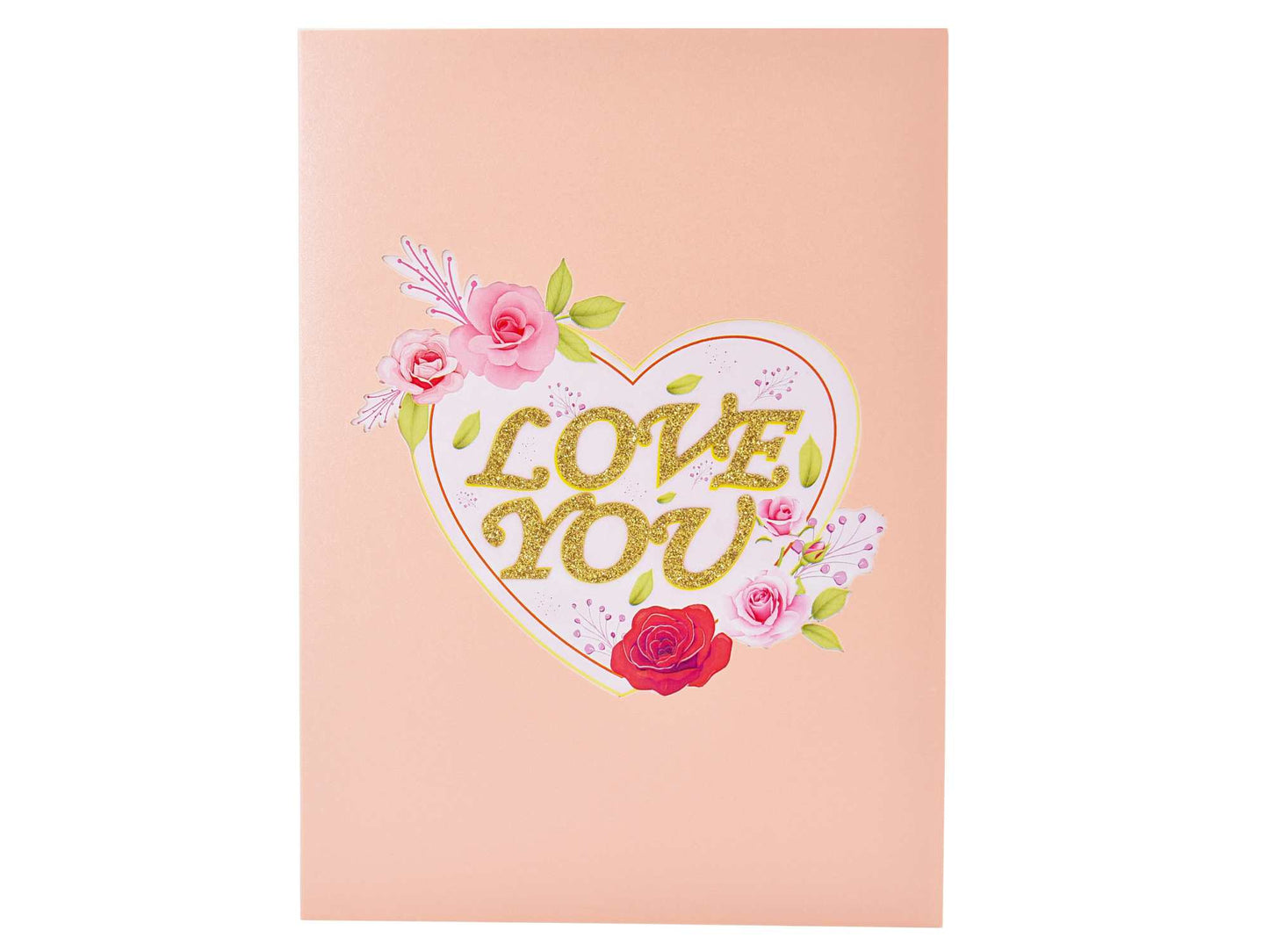 Love You Pop Up Card