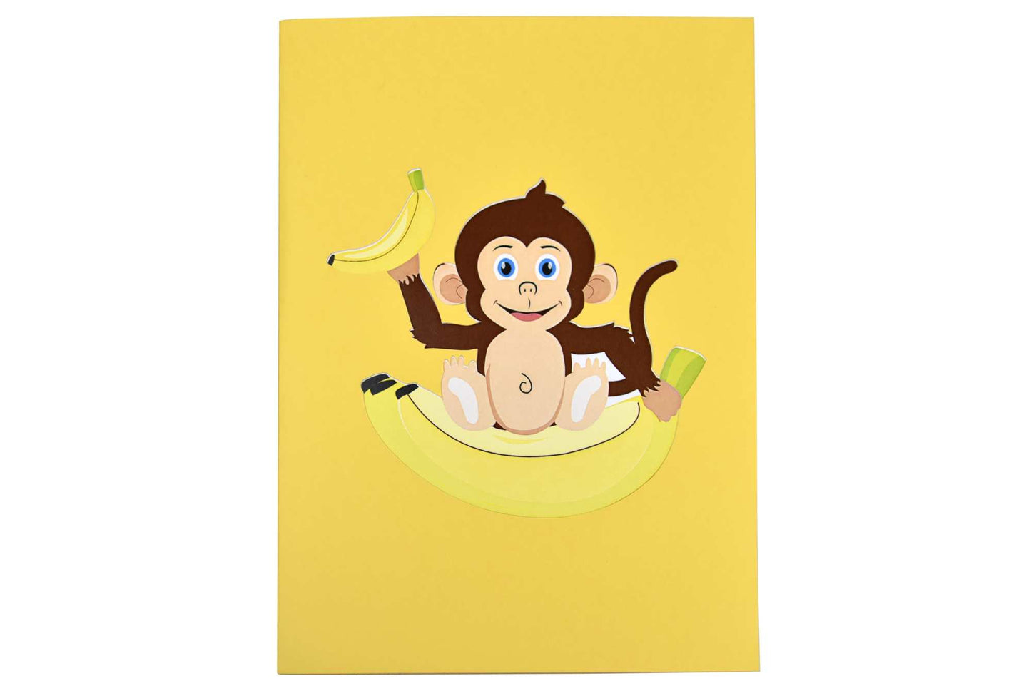 Baby Monkey Pop Up Card