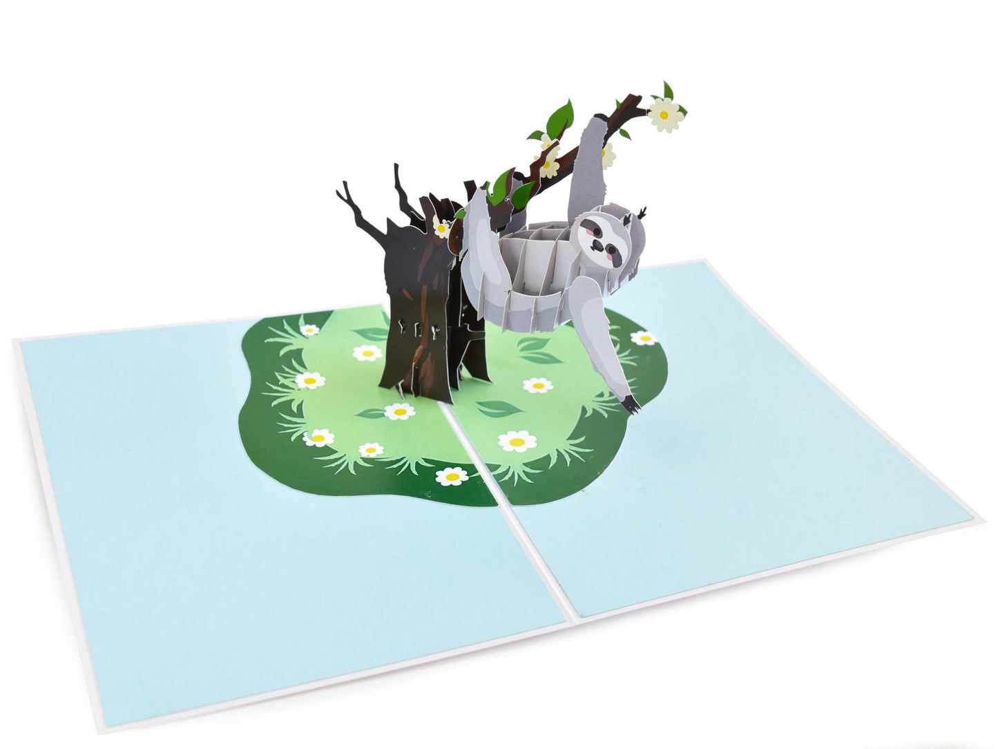 Sloth Pop Up Card