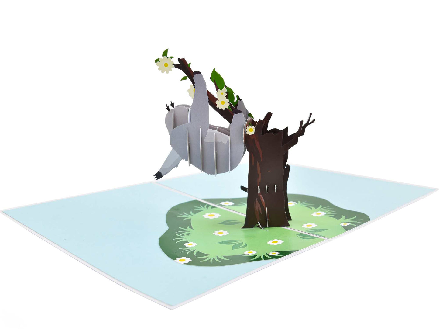 Sloth Pop Up Card