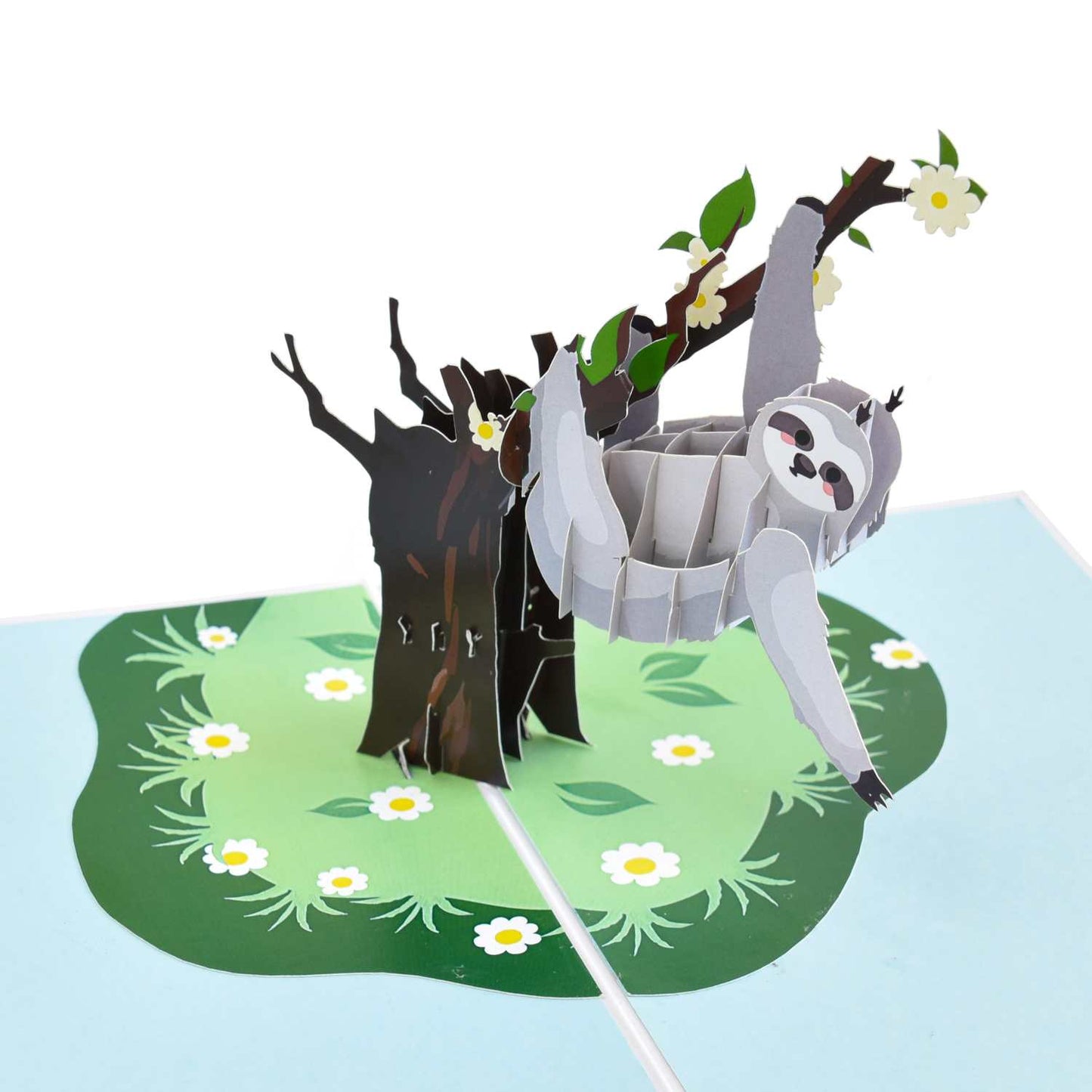 Sloth Pop Up Card