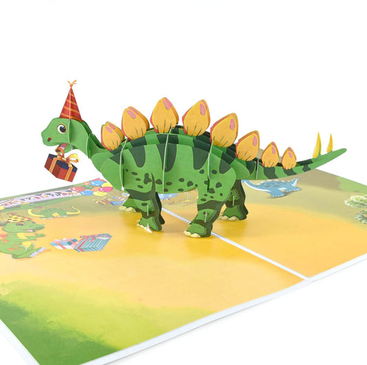 Dino-Rific Birthday Blast Pop Up Card