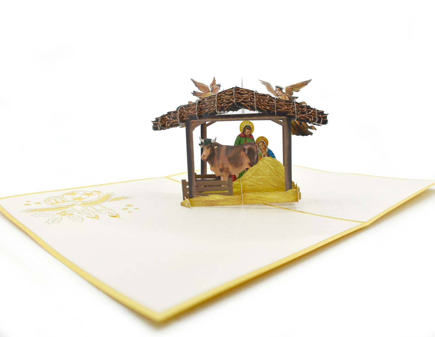 Nativity Scene Christmas Pop Up Card