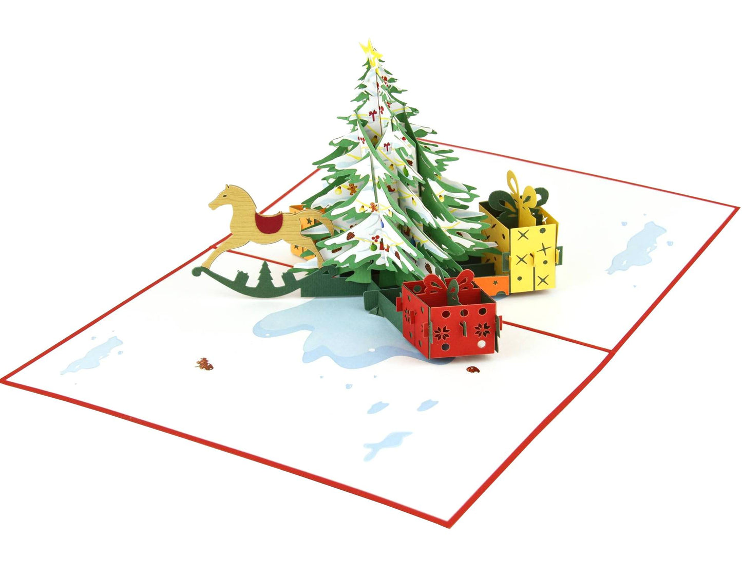 Christmas Tree Pop Up Card