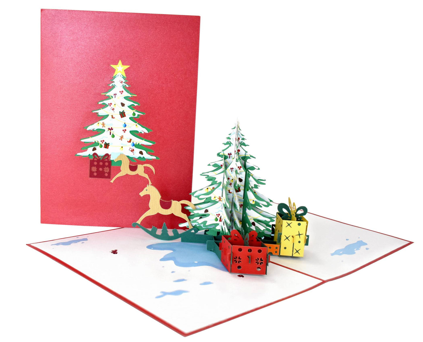 Christmas Tree Pop Up Card