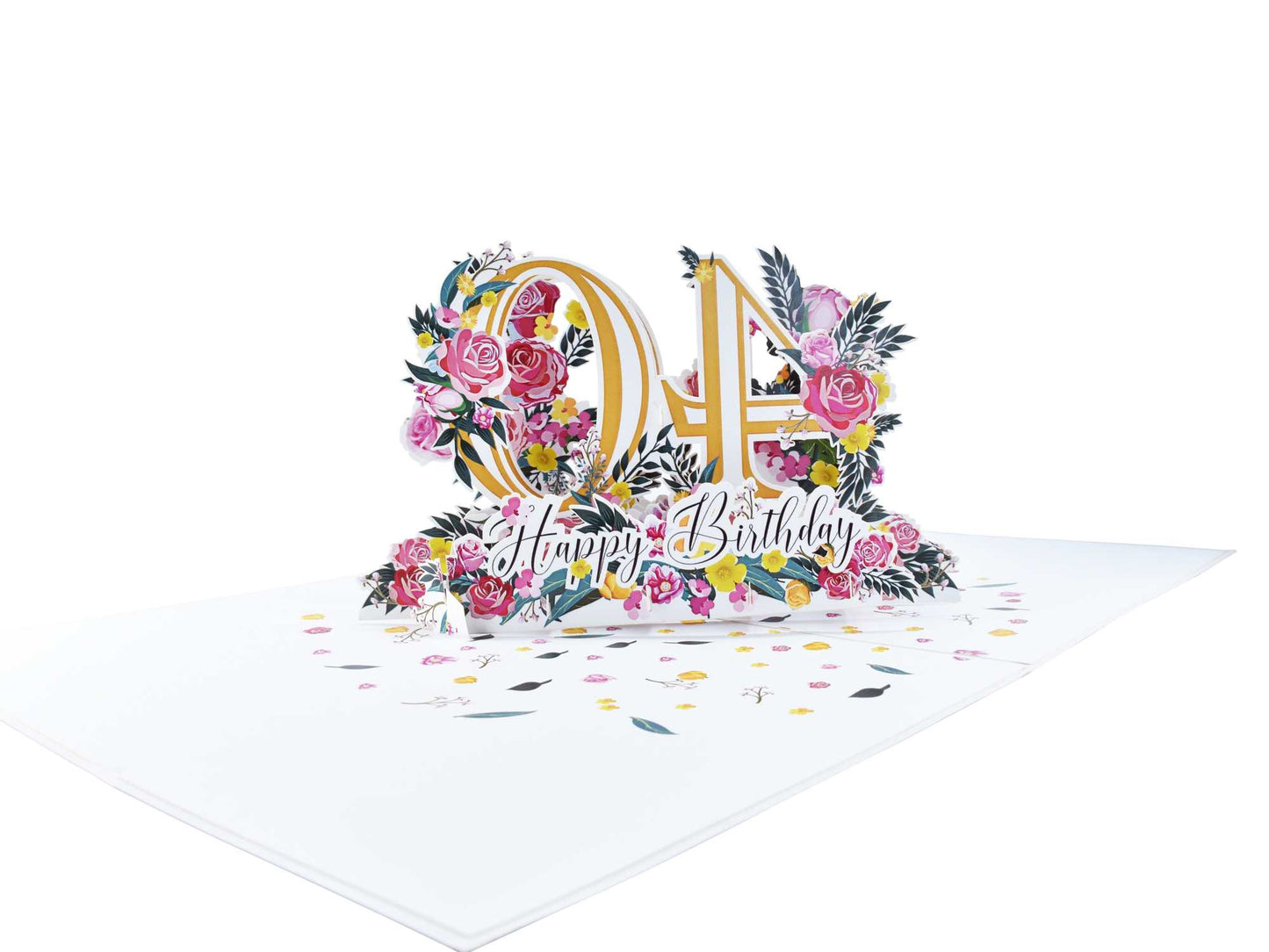 Happy 40th Birthday Pop Up Card