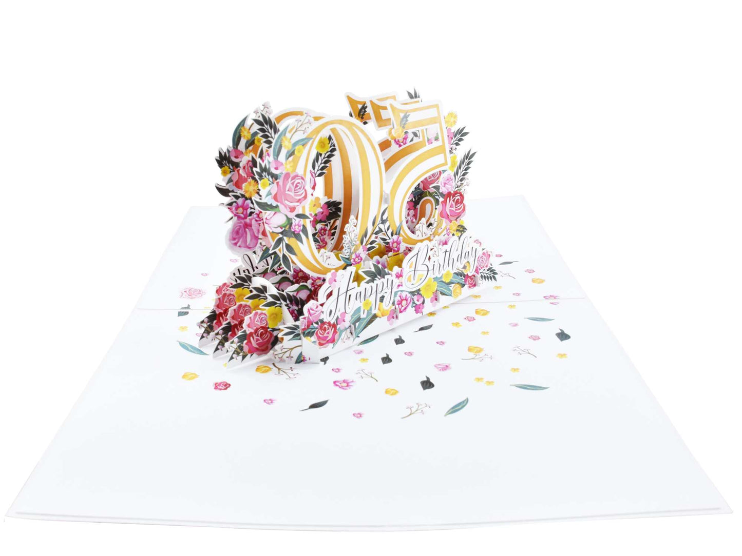 Happy 50th Birthday Pop Up Card