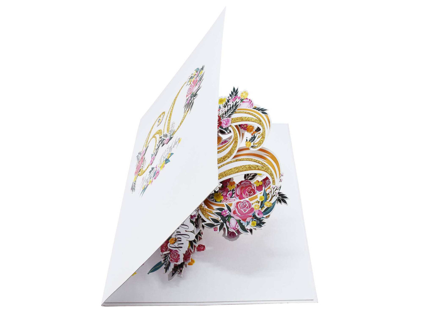 Happy 60th Birthday Pop Up Card