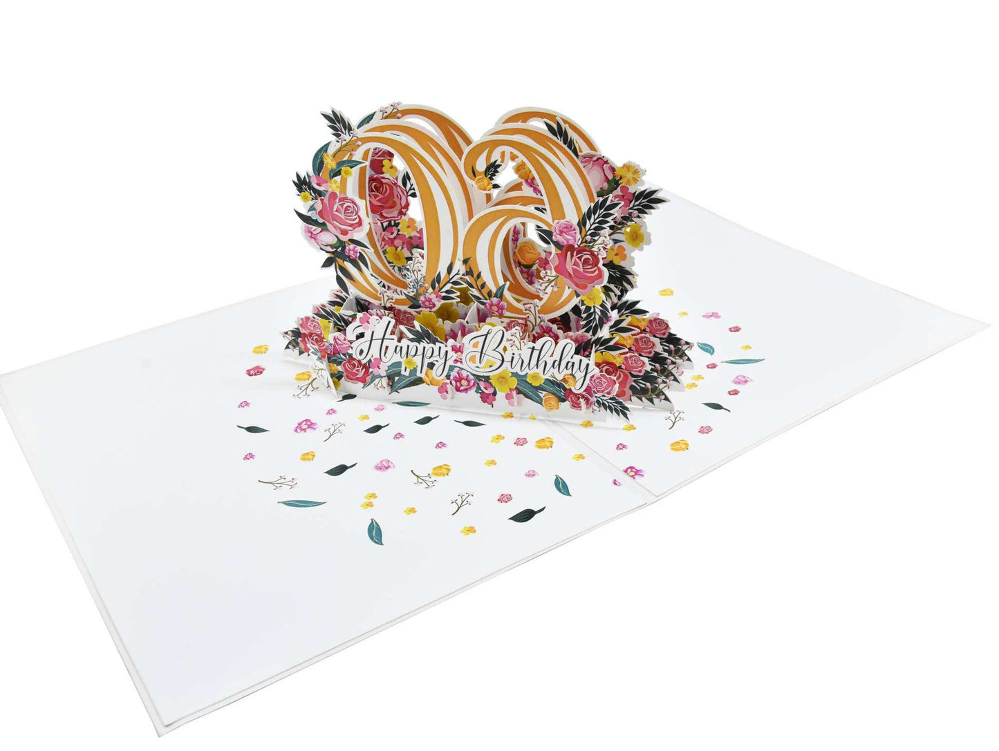 Happy 60th Birthday Pop Up Card