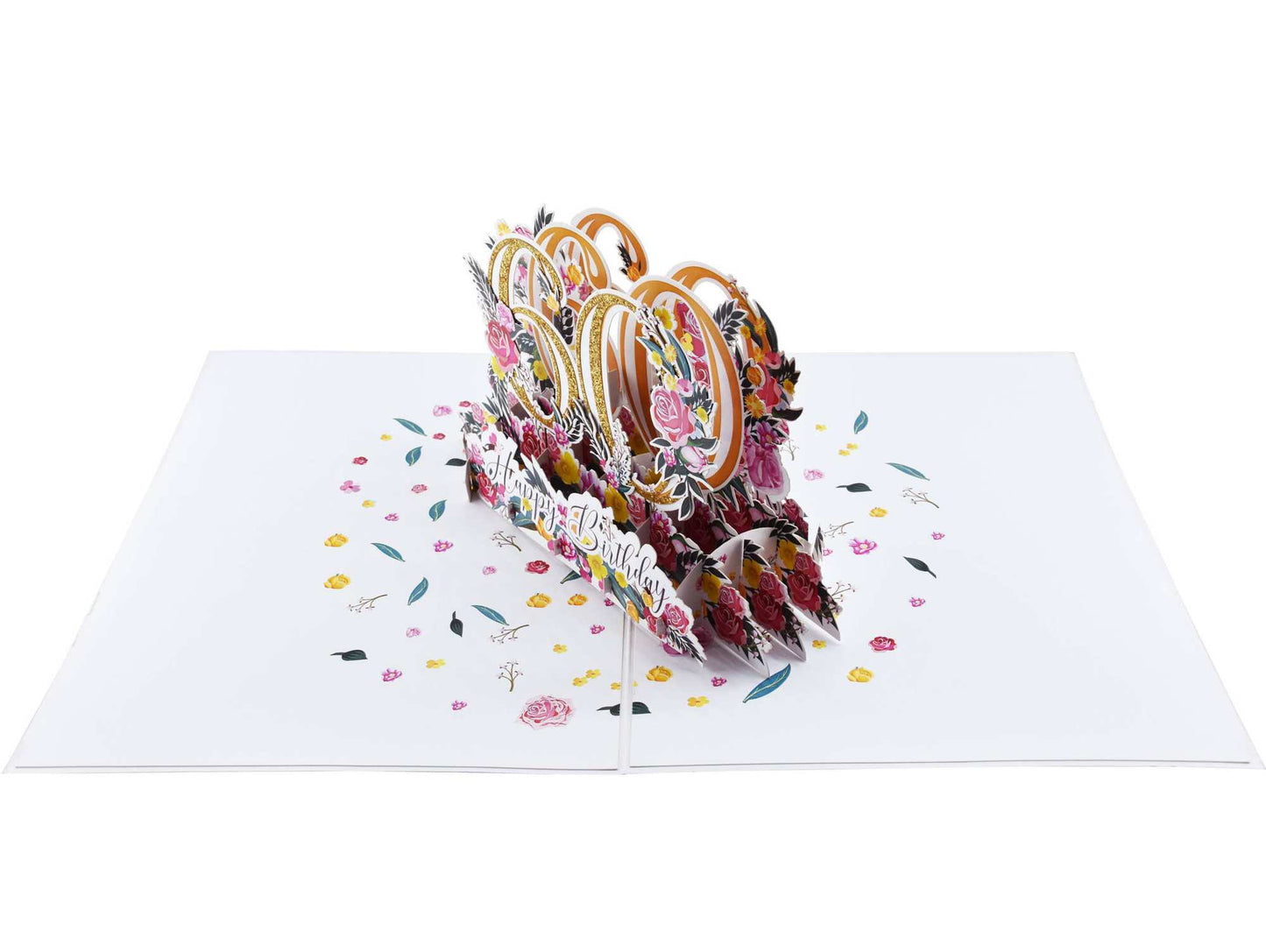 Happy 60th Birthday Pop Up Card
