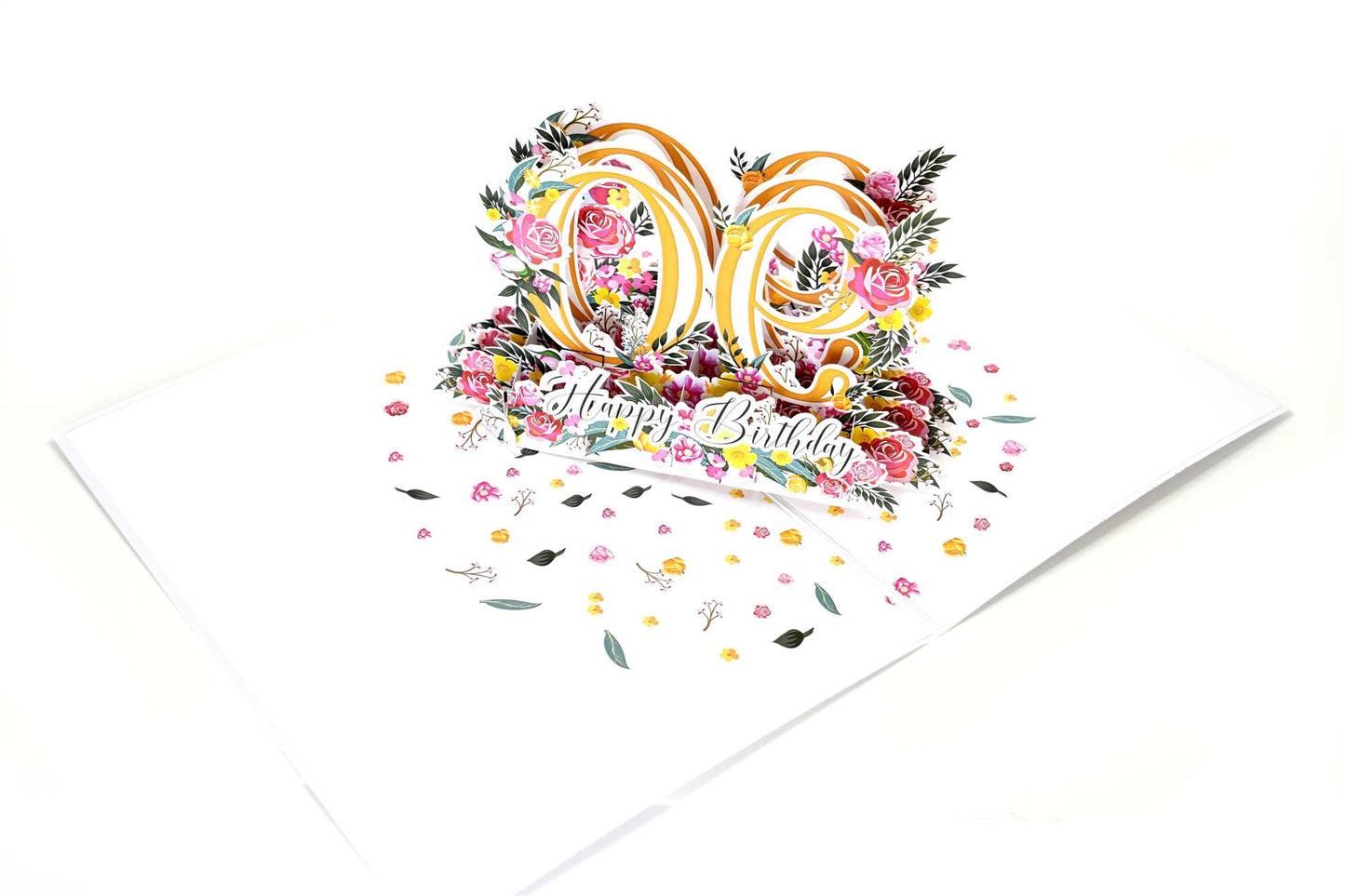 Happy 90th Birthday Pop Up Card