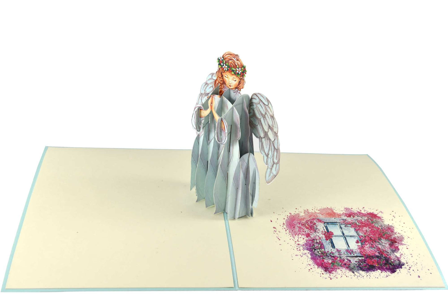 Praying Angel Pop Up Card