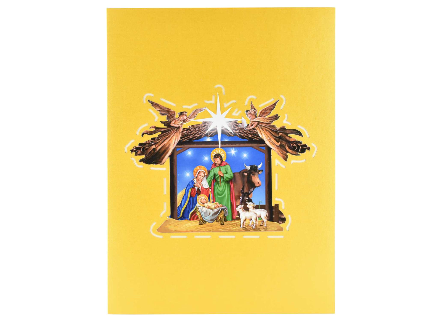 Nativity Scene Christmas Pop Up Card