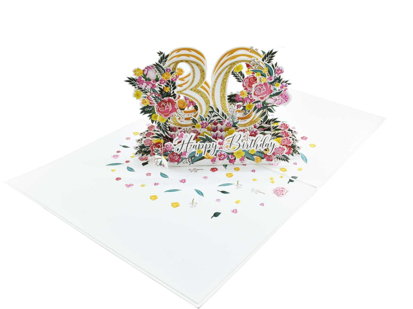 Happy 30th Birthday Pop Up Card
