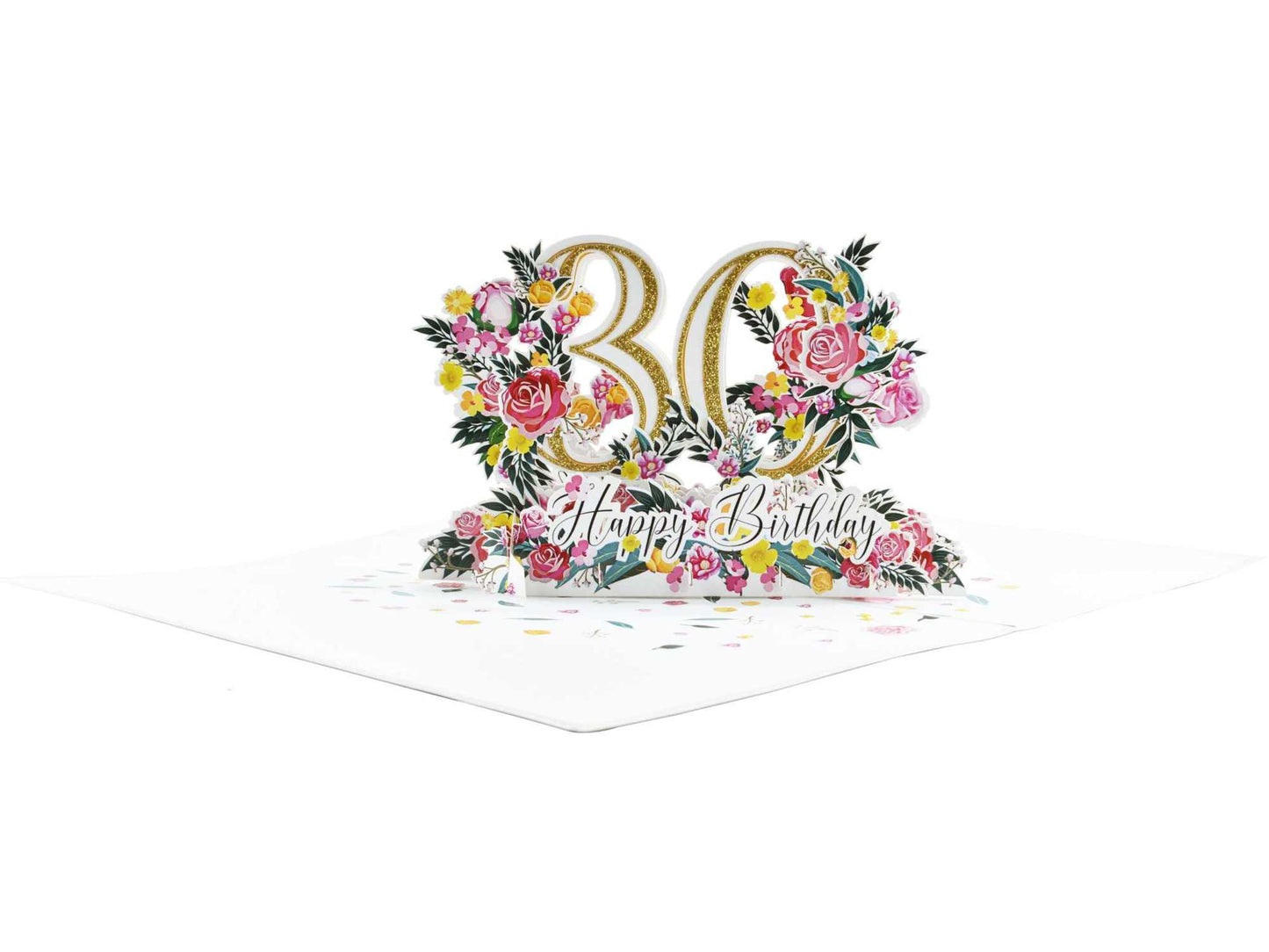 Happy 30th Birthday Pop Up Card