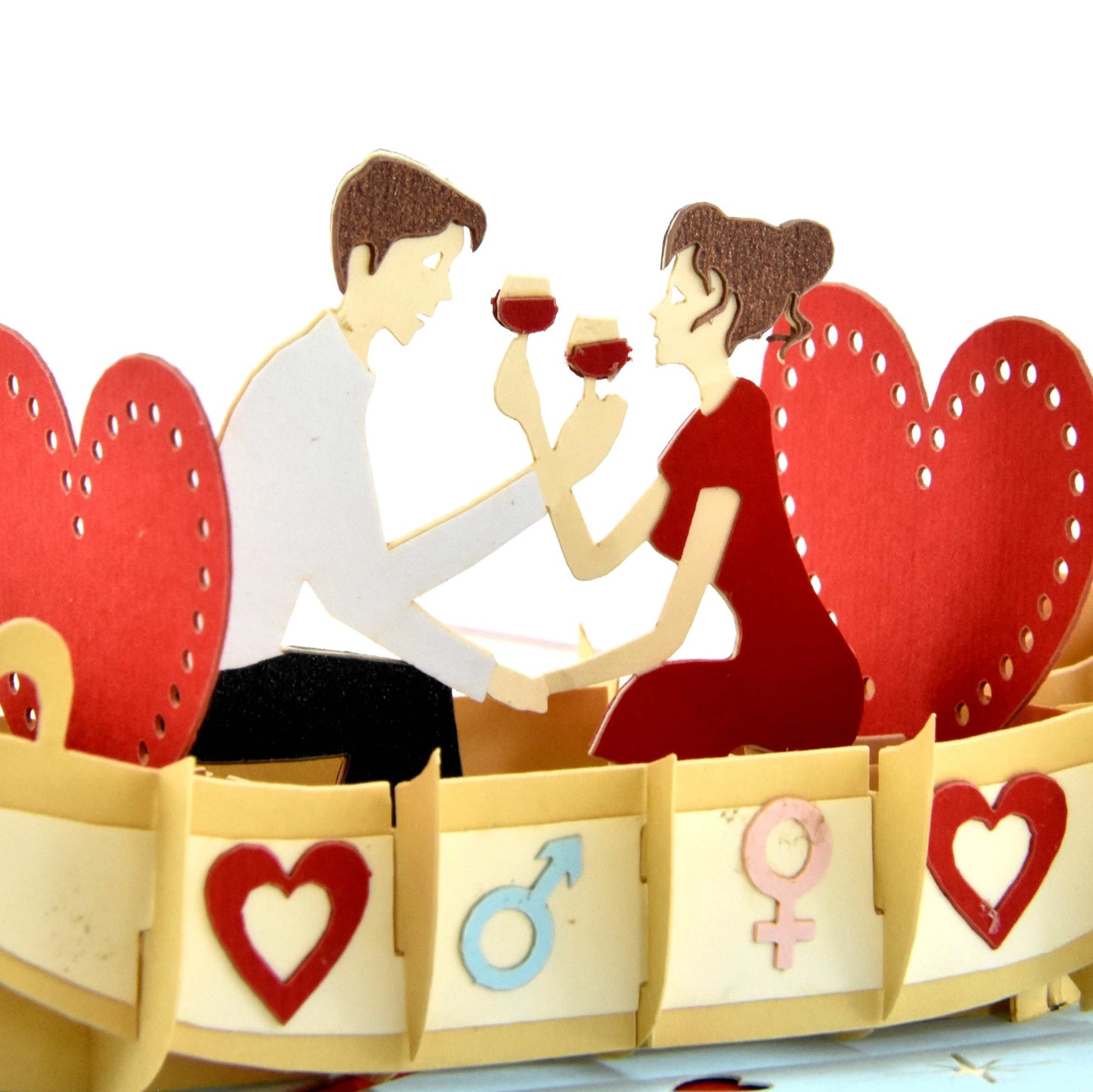Love Boat Pop Up Card