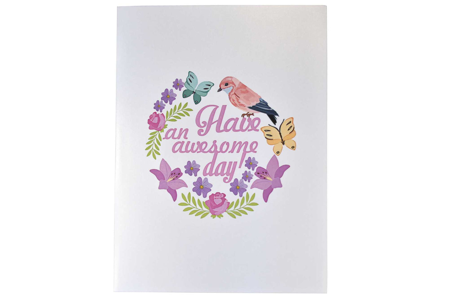 Birds Nest Pop Up Card