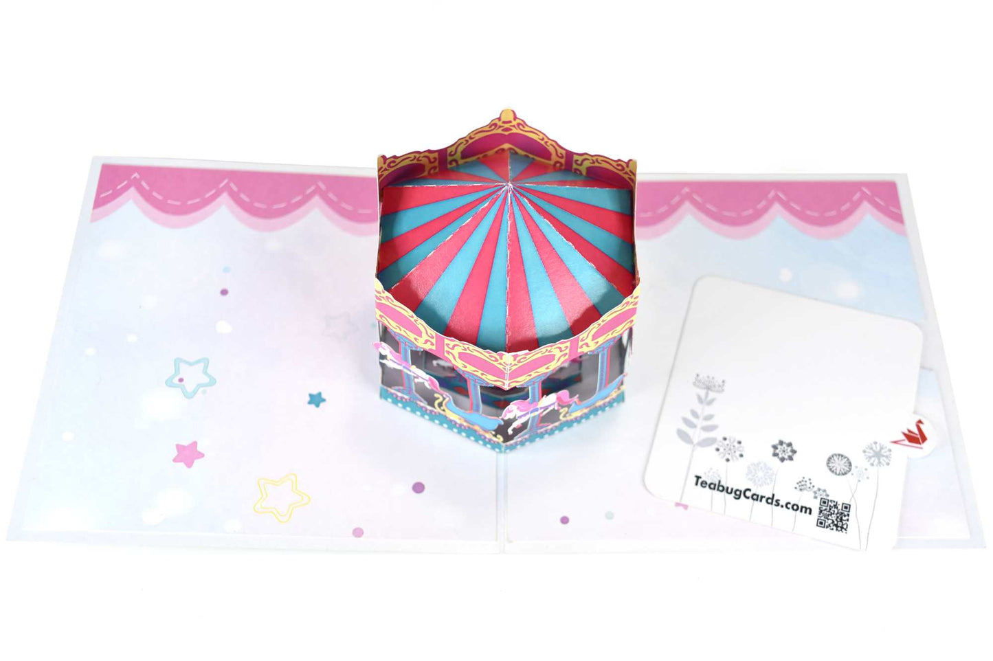 Carousel Pop Up Card