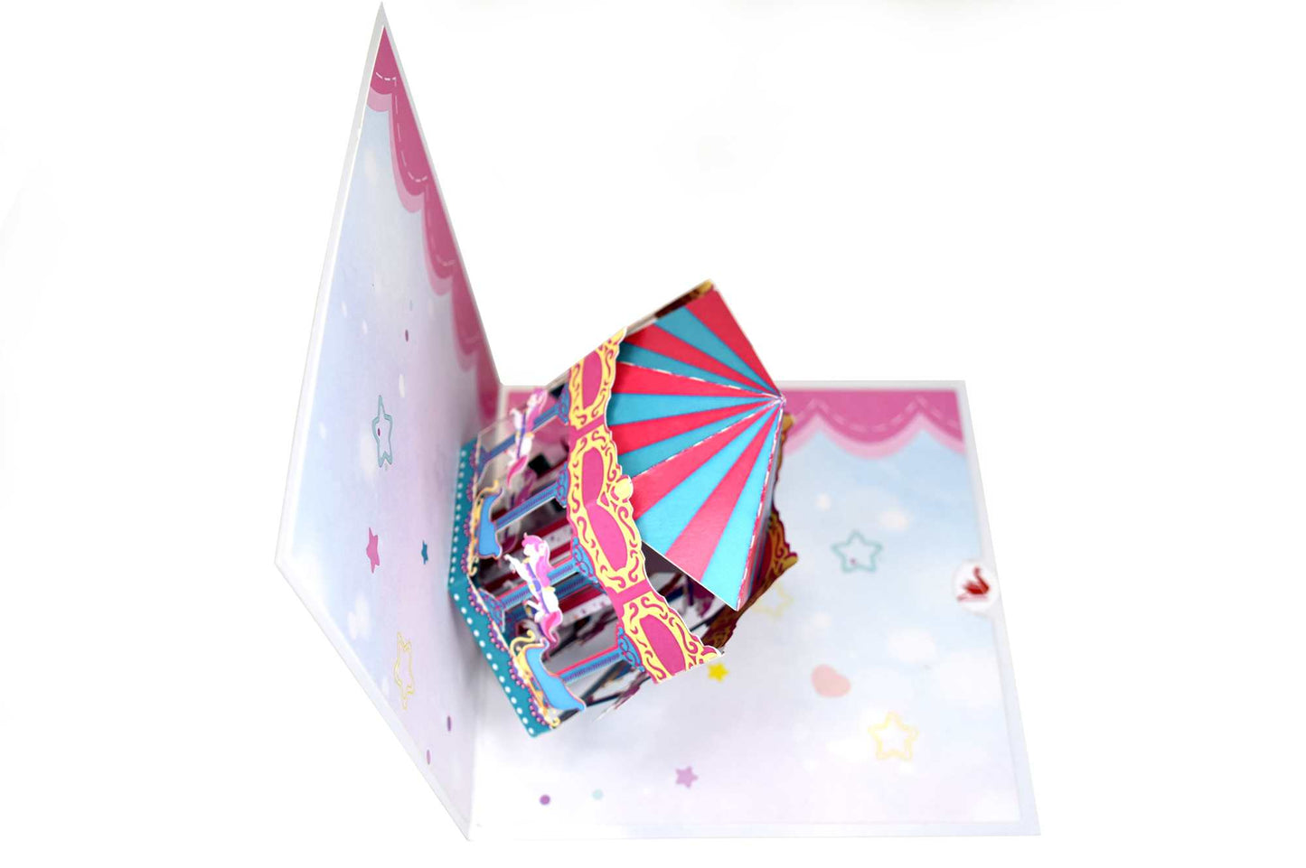Carousel Pop Up Card