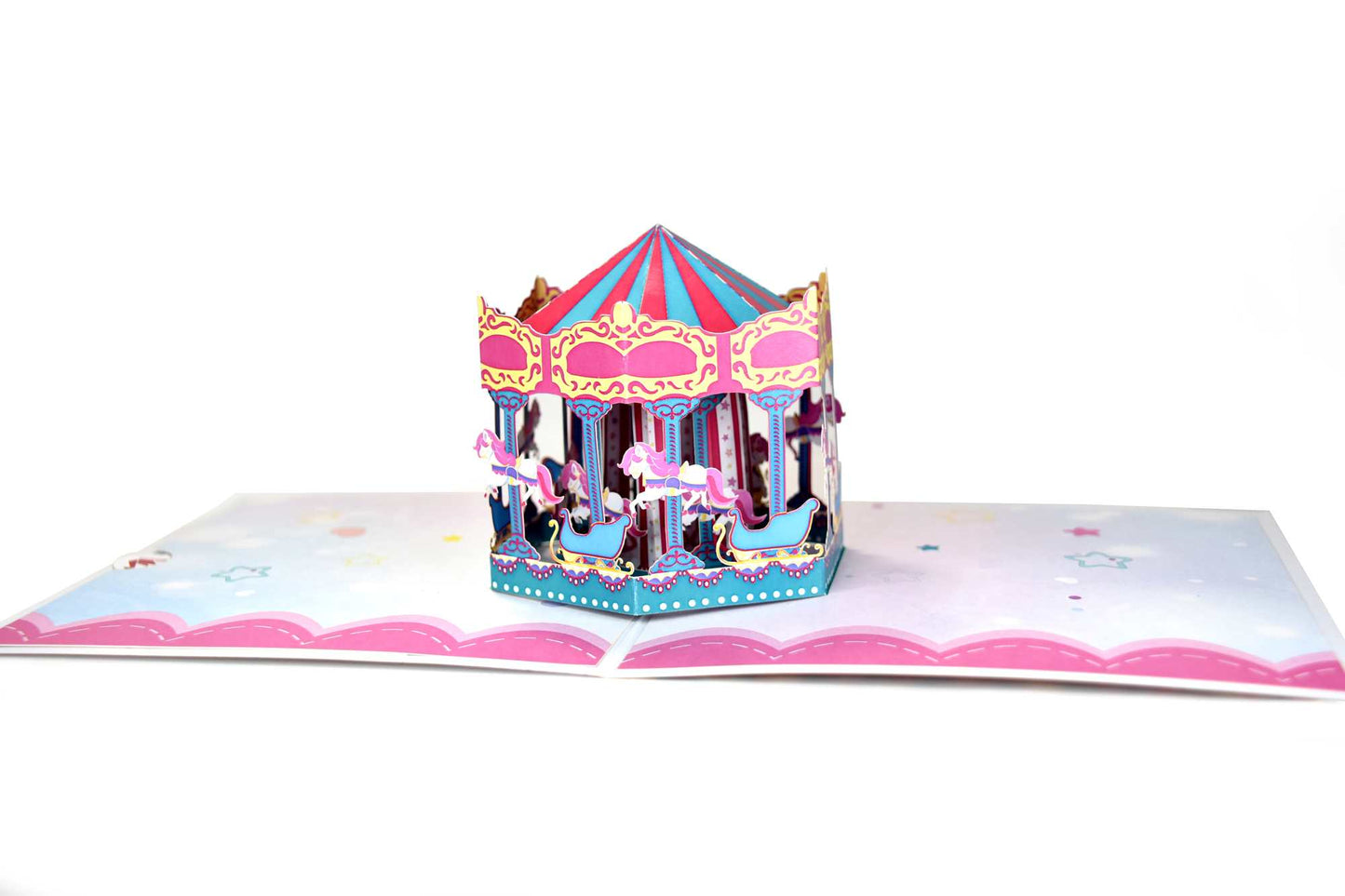 Carousel Pop Up Card