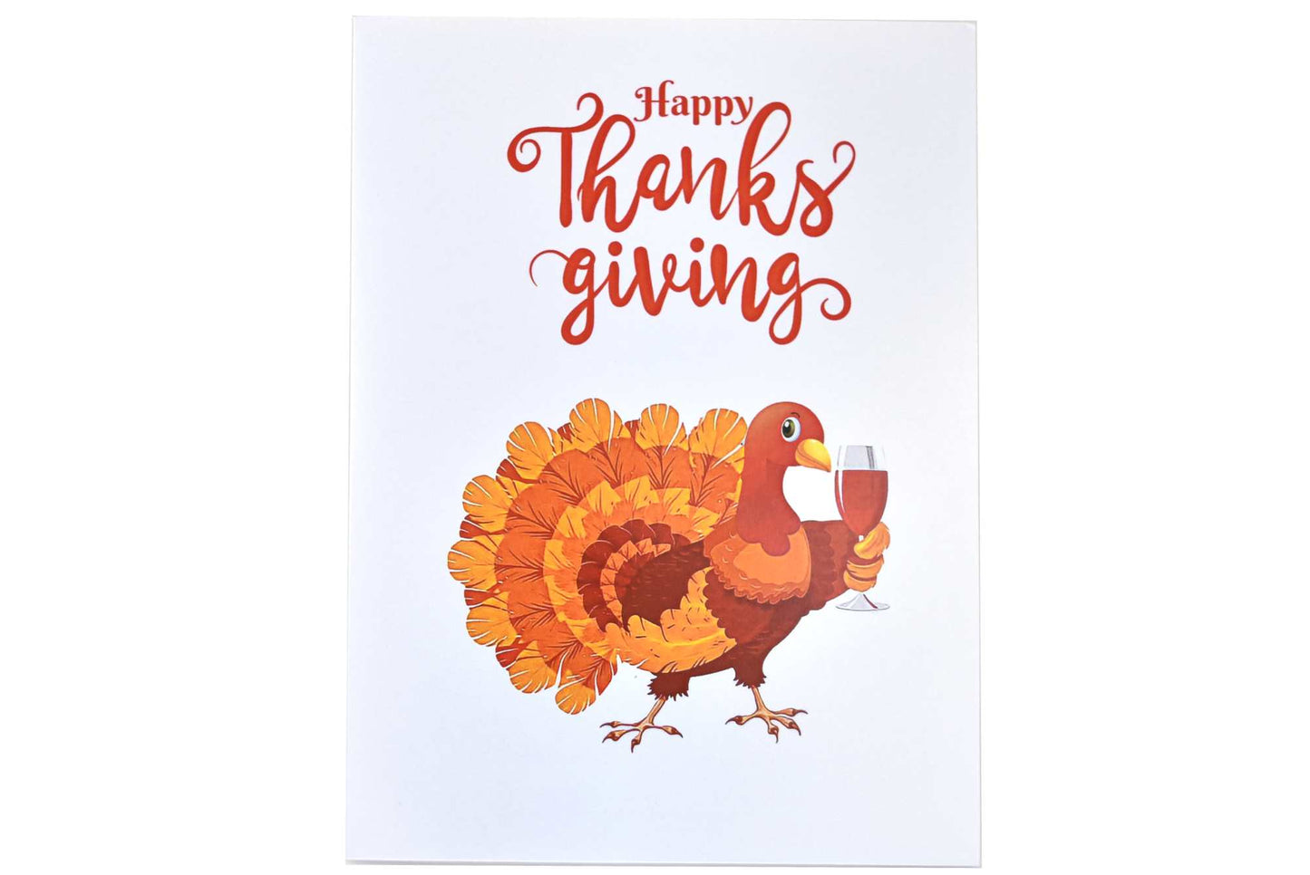 Happy Thanksgiving Turkey Pop Up Card