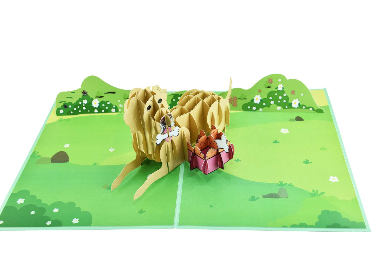 Puppy Pop Up Card