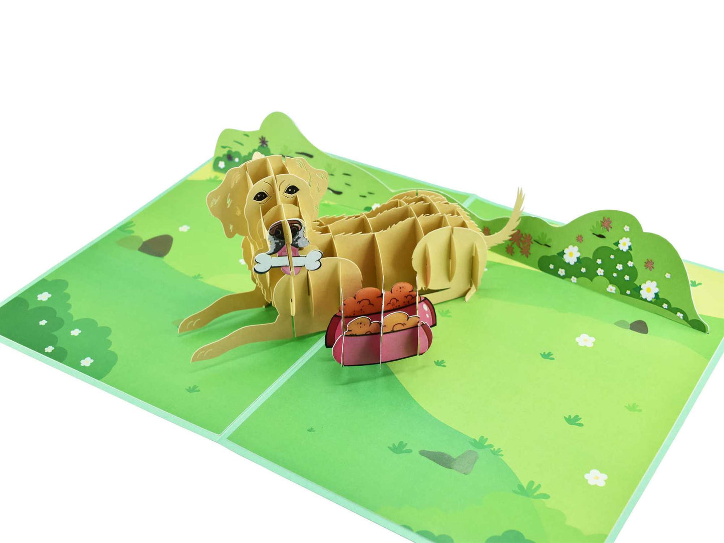 Puppy Pop Up Card